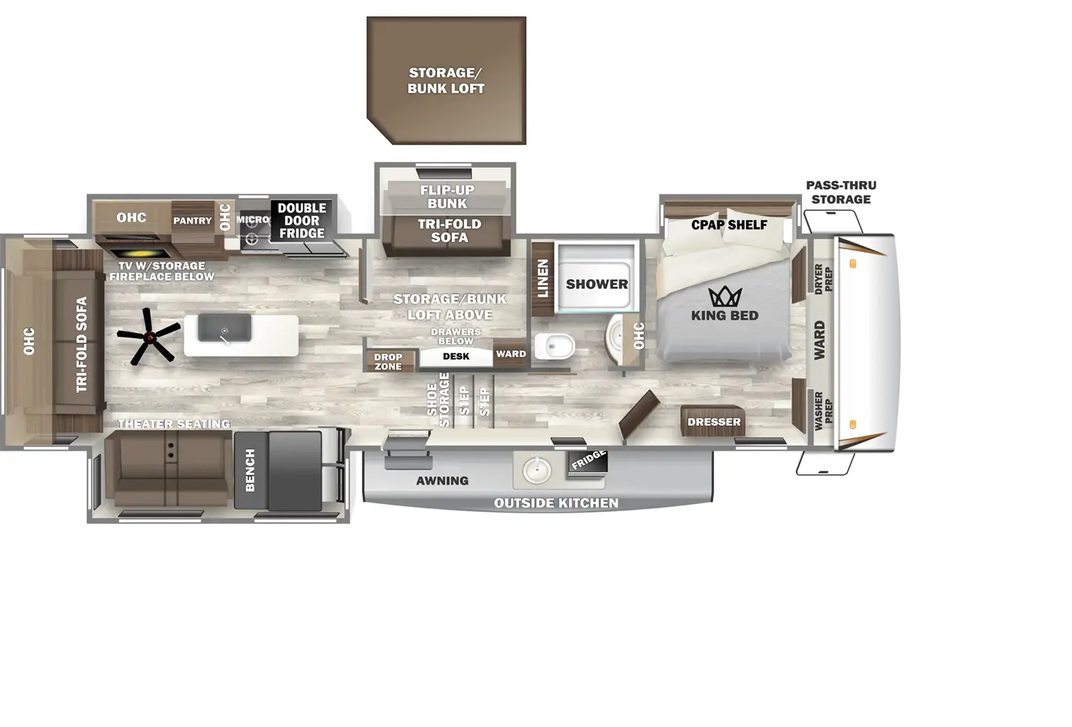 36FLX Floorplan Image